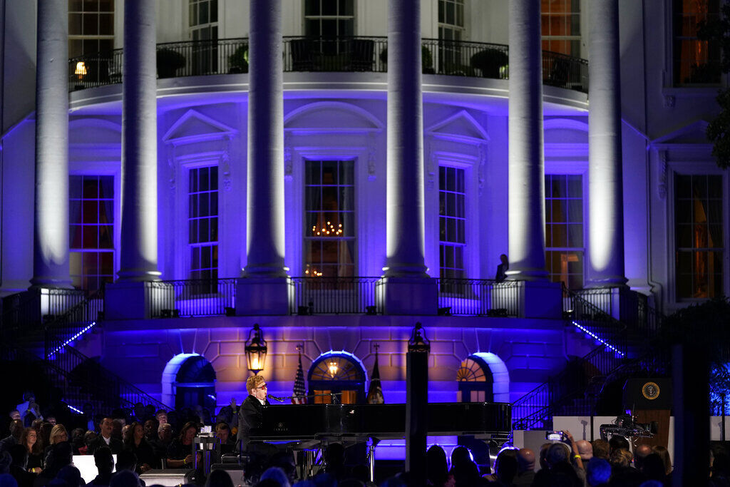 Biden White House Elton John